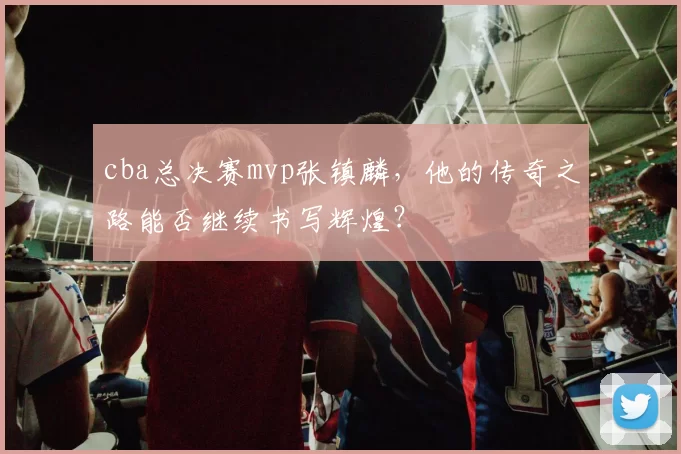 cba总决赛mvp张镇麟，他的传奇之路能否继续书写辉煌？